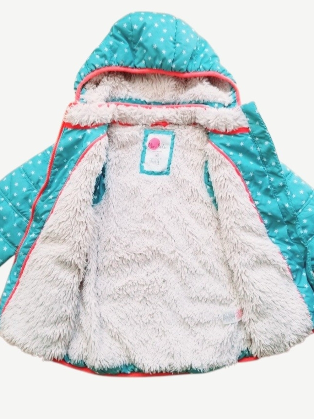 Mini Boden Warm Lined Jacket 7-8y - Picture 2 of 6